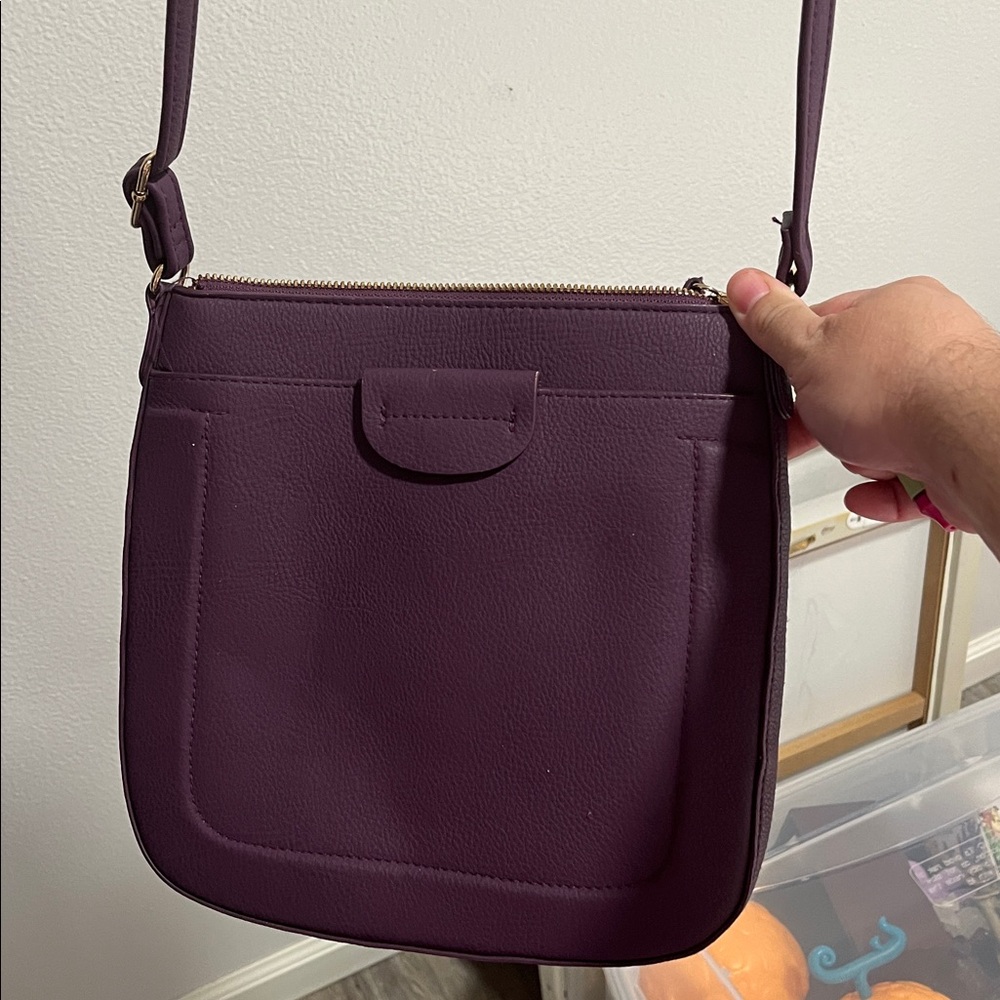 Purple Crossbody Bag